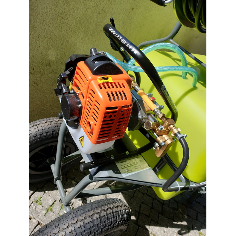 Carrinho Sulfatar Rocha 100 Litros 2 Tempos 5