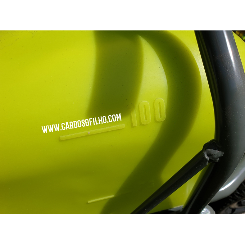 Carrinho Sulfatar Rocha 100 Litros 2 Tempos 6