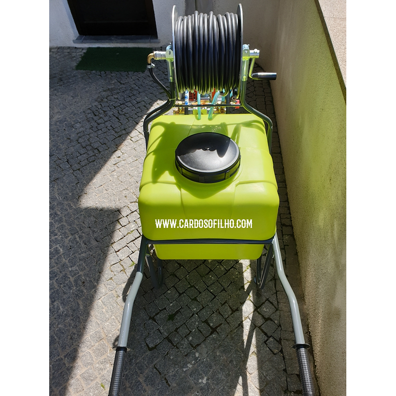 Carrinho Sulfatar Rocha 100 Litros 2 Tempos 4