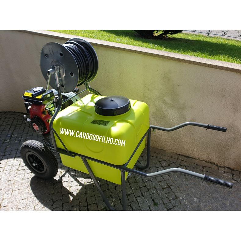 Carrinho Sulfatar Rocha 100 Litros 4 Tempos Bomba AR202  1