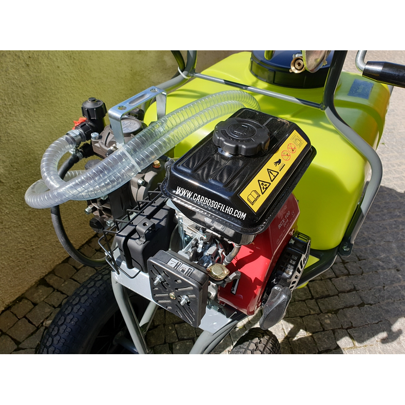 Carrinho Sulfatar Rocha 100 Litros 4 Tempos Bomba AR202  4