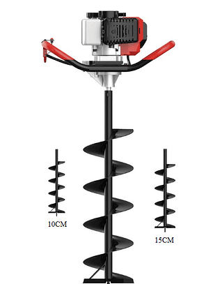  Brocadora 52cc Mader Kit 3 Brocas