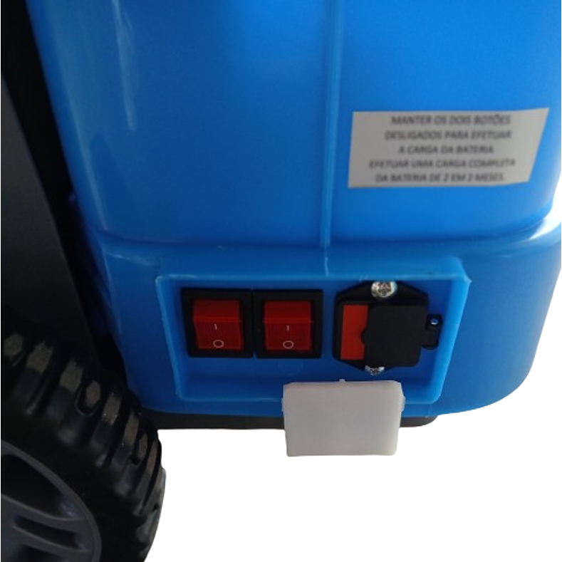 Pulverizador Bateria 25 Litros CRodas C30M 2