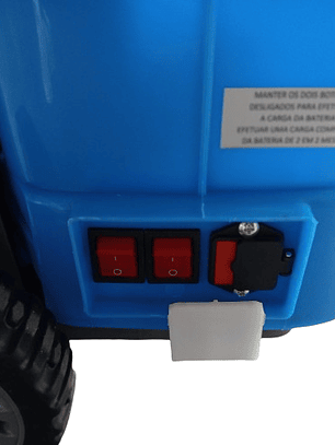 Pulverizador Bateria 25 Litros CRodas C30M