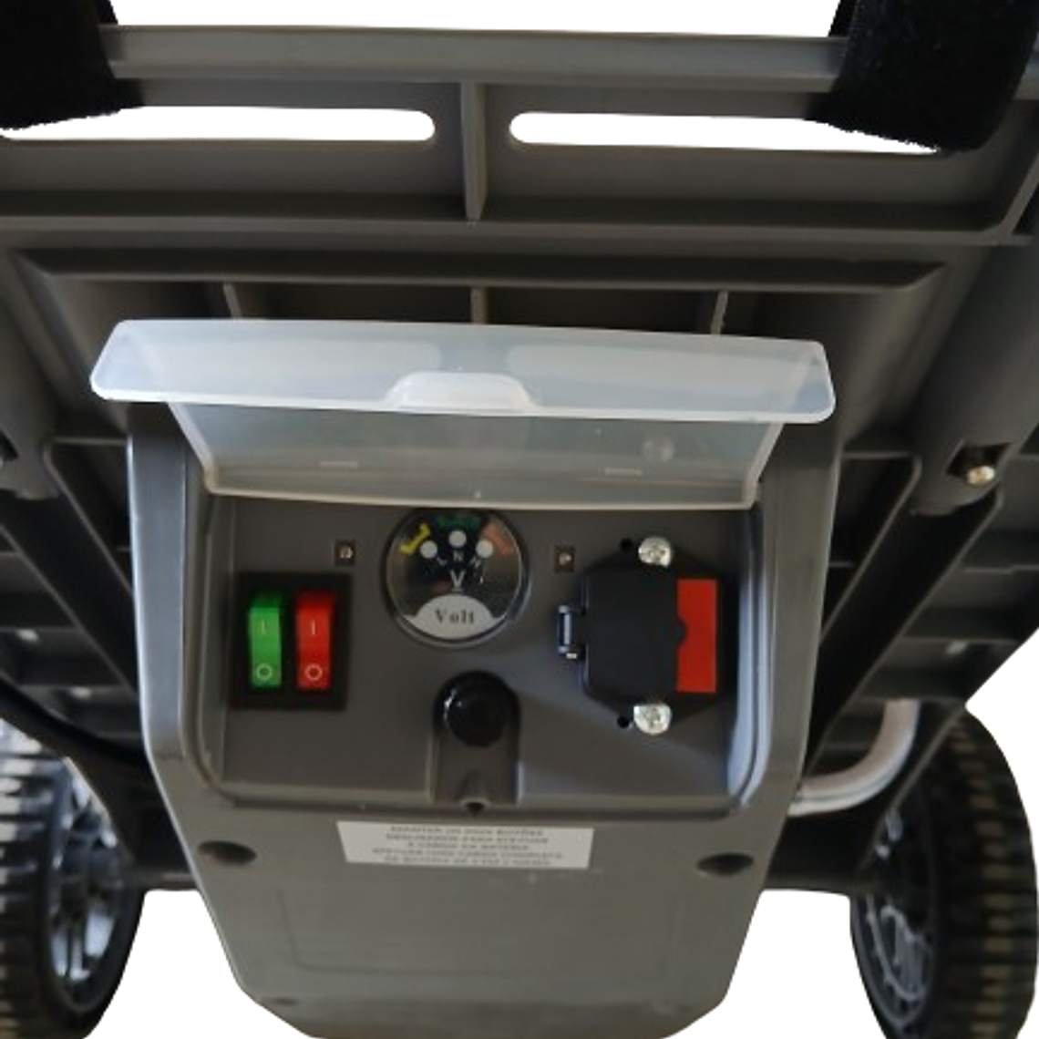 Pulverizador Bateria 40 Litros C/Rodas C/30M 2