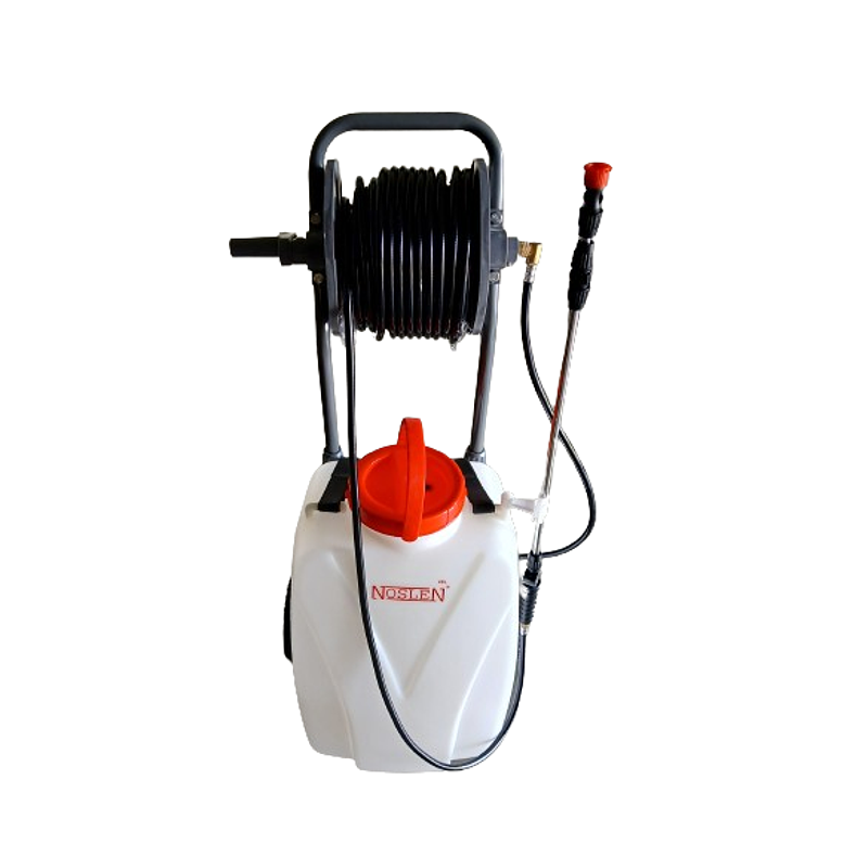 Pulverizador Bateria 40 Litros C/Rodas C/30M 1