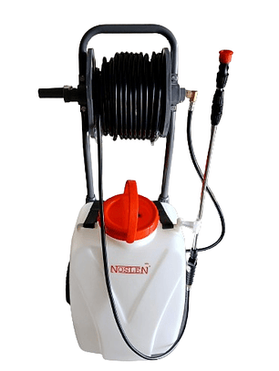 Pulverizador Bateria 40 Litros C/Rodas C/30M