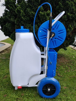 Pulverizador Bateria 45 Litros C/Rodas