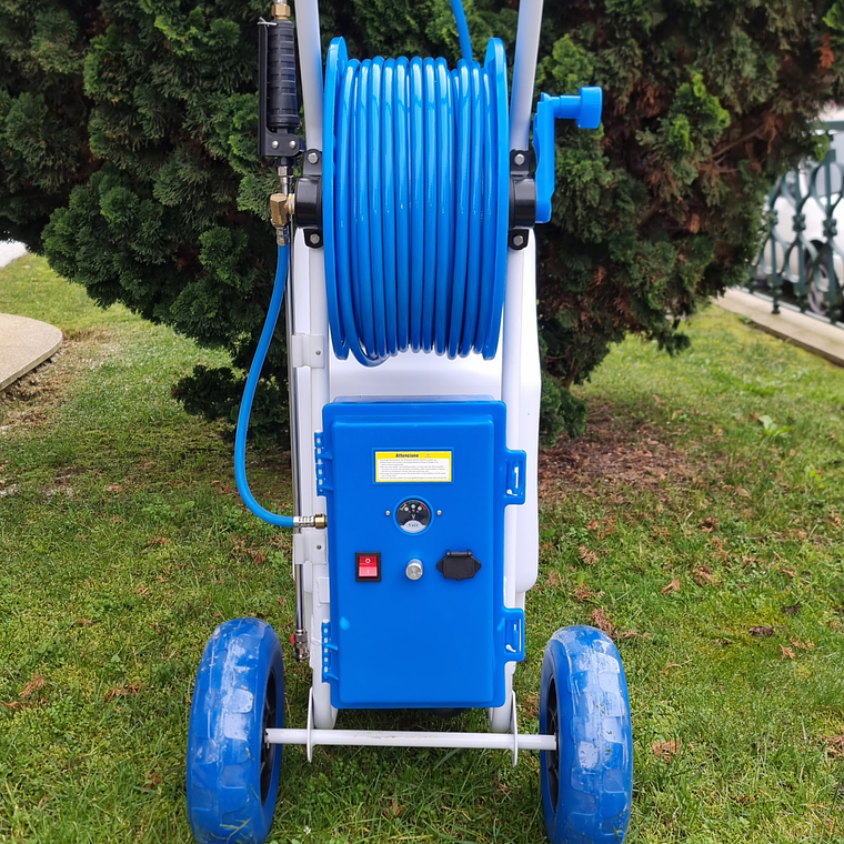 Pulverizador Bateria 45 Litros C/Rodas 3