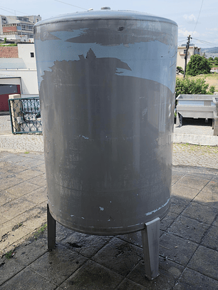 Cuba Inox 1000 Litros Porta Lateral 