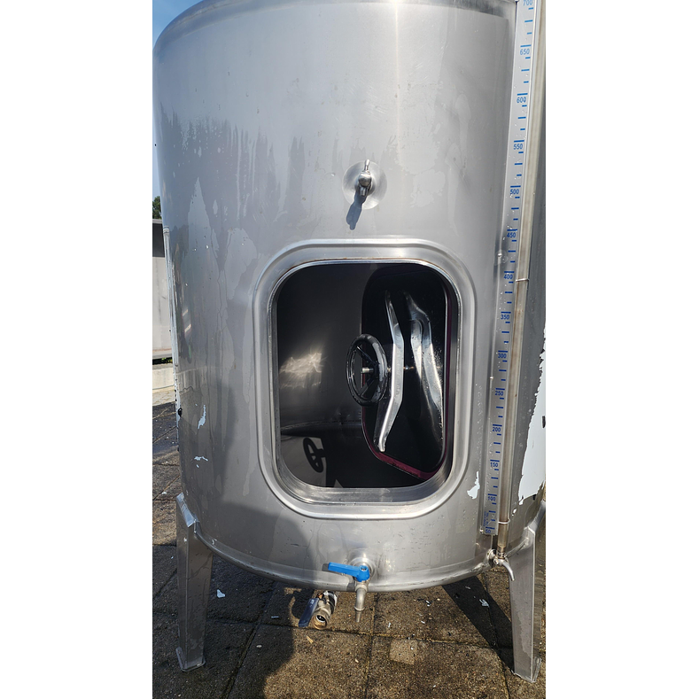 Cuba Inox 800 Litros Porta Lateral  2