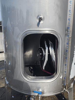 Cuba Inox 800 Litros Porta Lateral 