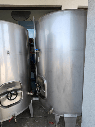 Cuba Inox 1500 Litros C/ Porta Lateral Usada