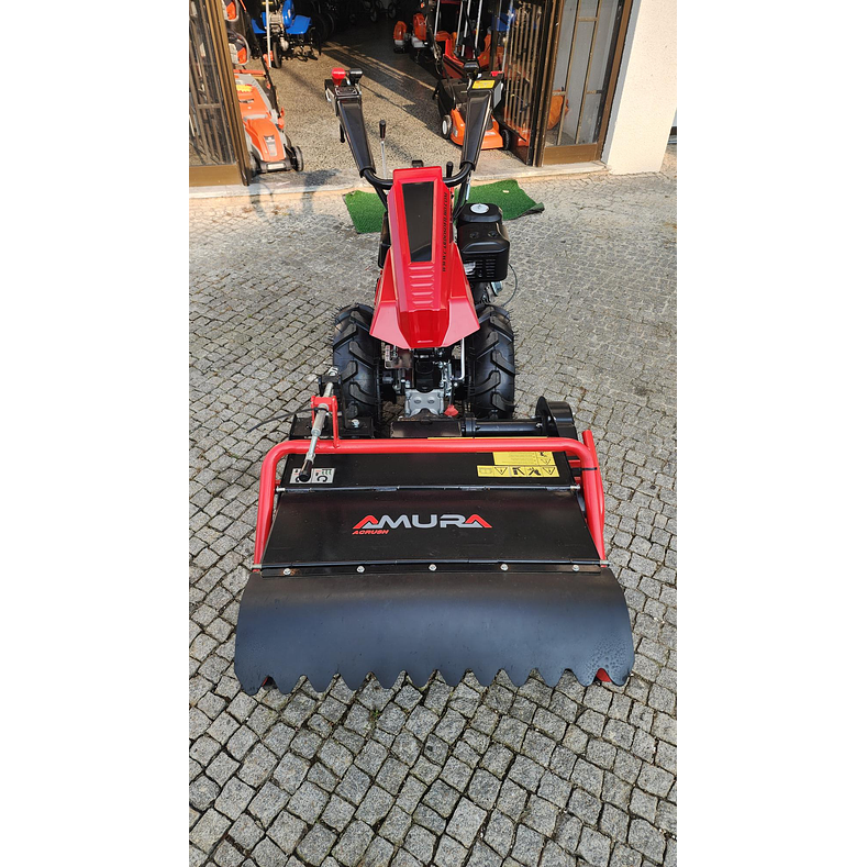 Motocultivador ROTECO c/ Triturador de Martelos Amura 2