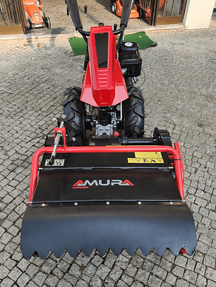 Motocultivador ROTECO c/ Triturador de Martelos Amura