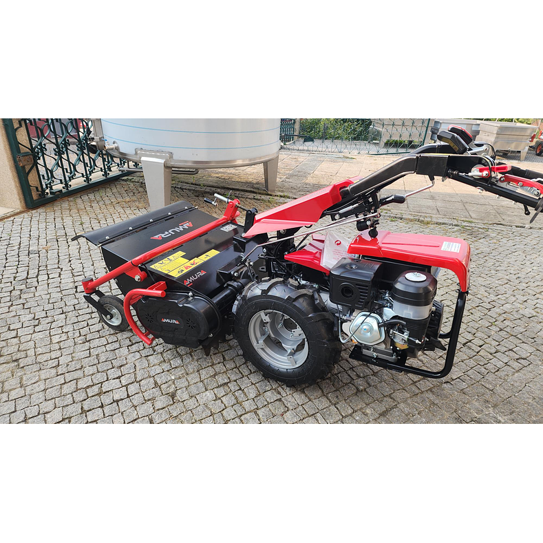 Motocultivador ROTECO c/ Triturador de Martelos Amura 3