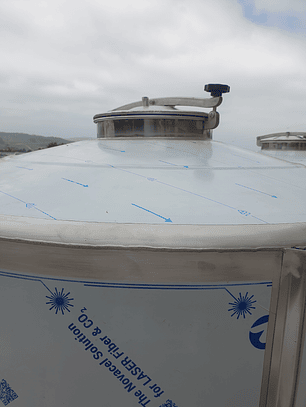 Cuba Inox Vinho 2500 Litros 2 Portas