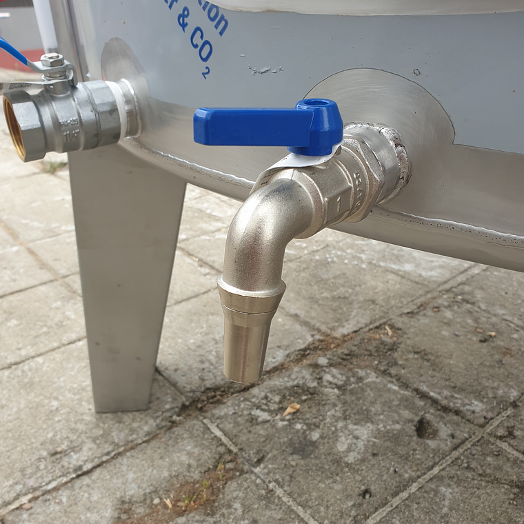 Cuba Inox Vinho 2500 Litros 2 Portas 7