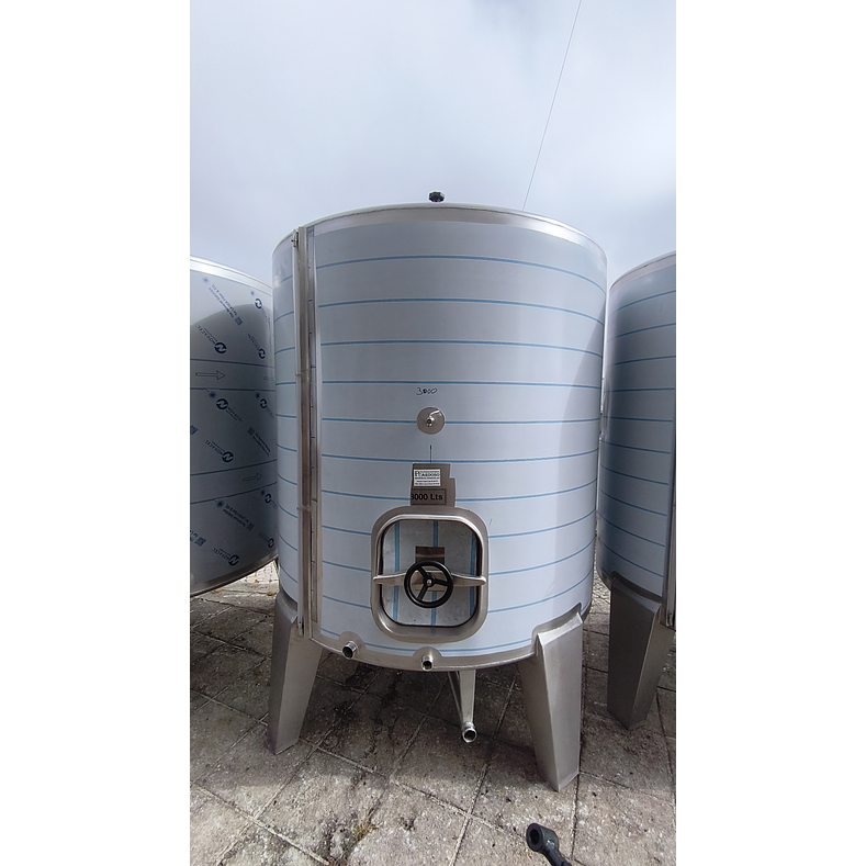 Cuba Inox 3000 Litros 2 Portas 1