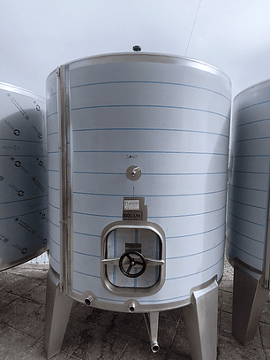 Cuba Inox 3000 Litros 2 Portas