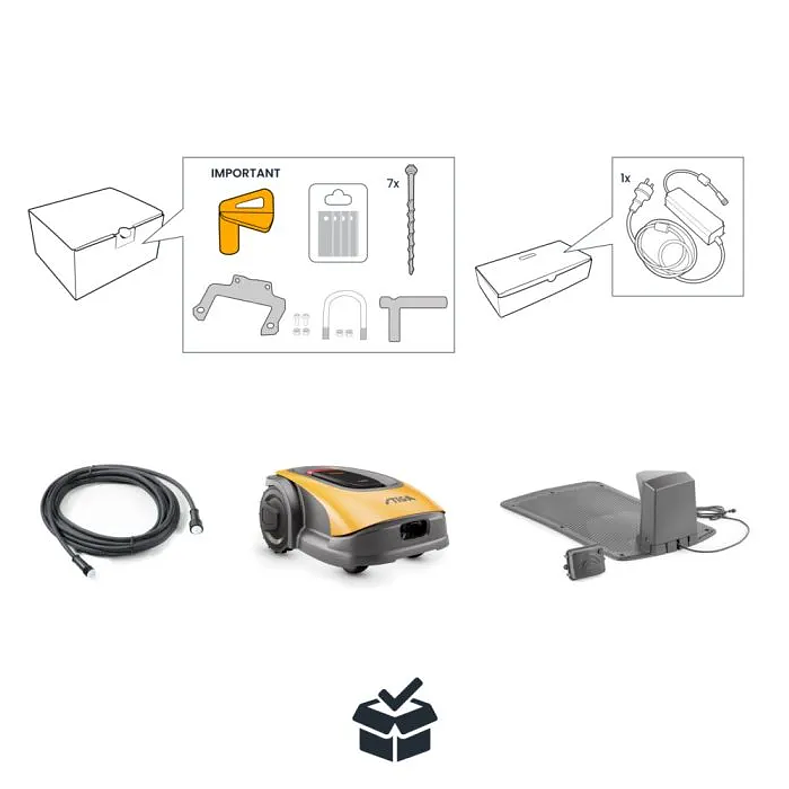 Robô Corta Relva Stiga A300  8