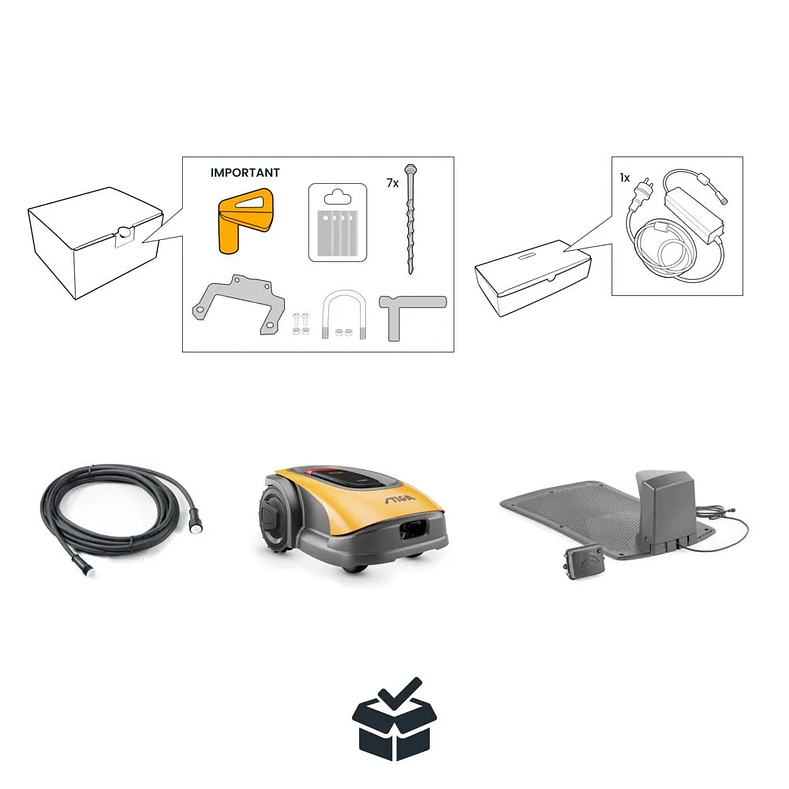 Robô Corta Relva A1000 9