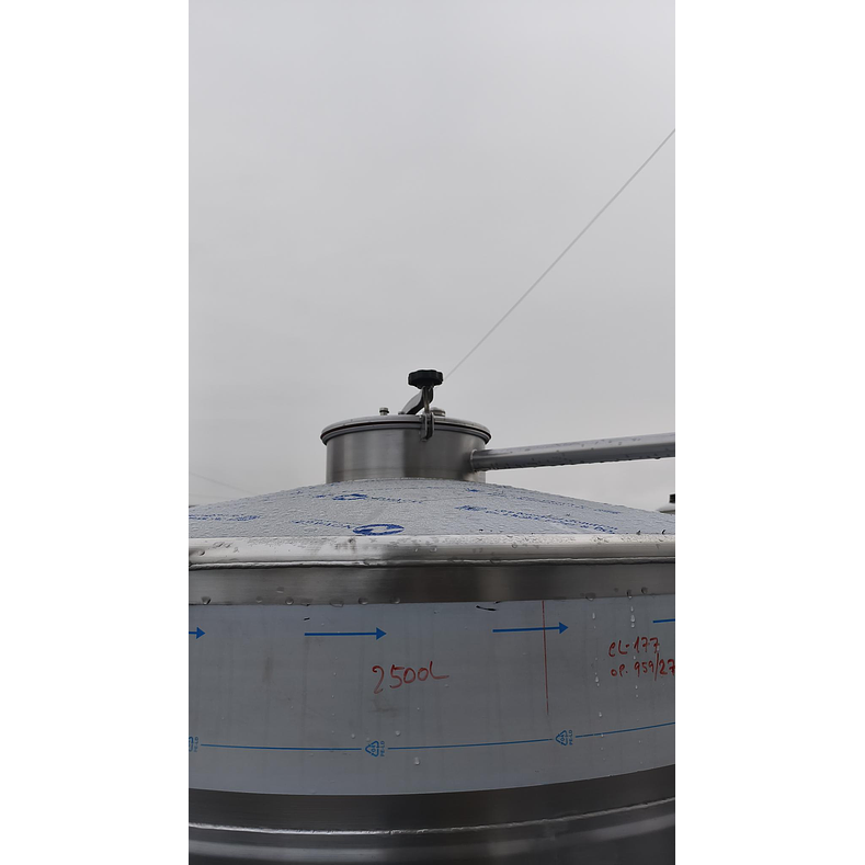  Cuba Inox Fermentação Refrigerada 2500 Litros 2