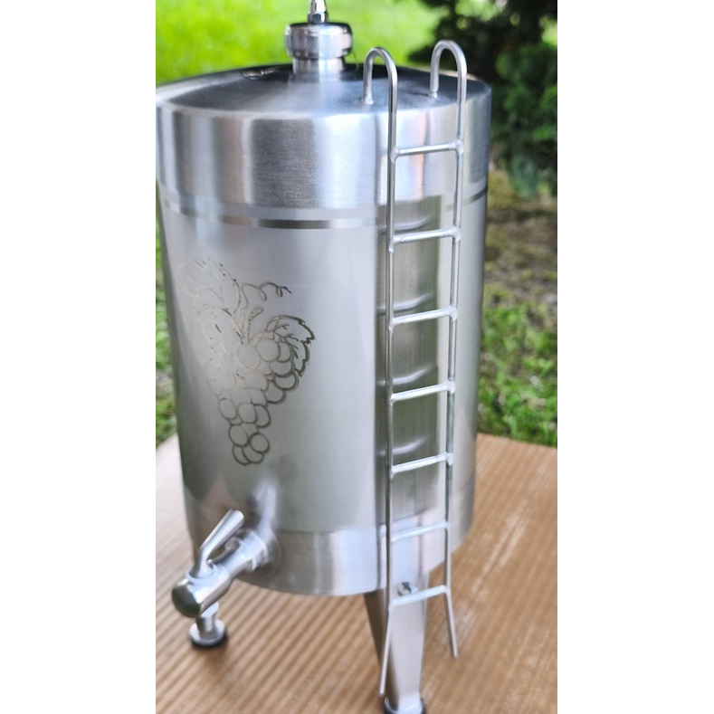 Cuba Miniatura Inox 25 Litros 3