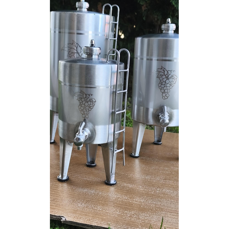 Cuba Miniatura Inox 3 Litros 6