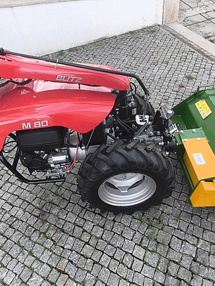 Motocultivador BLITZ M80 16CV A.E. com Triturador CARLI