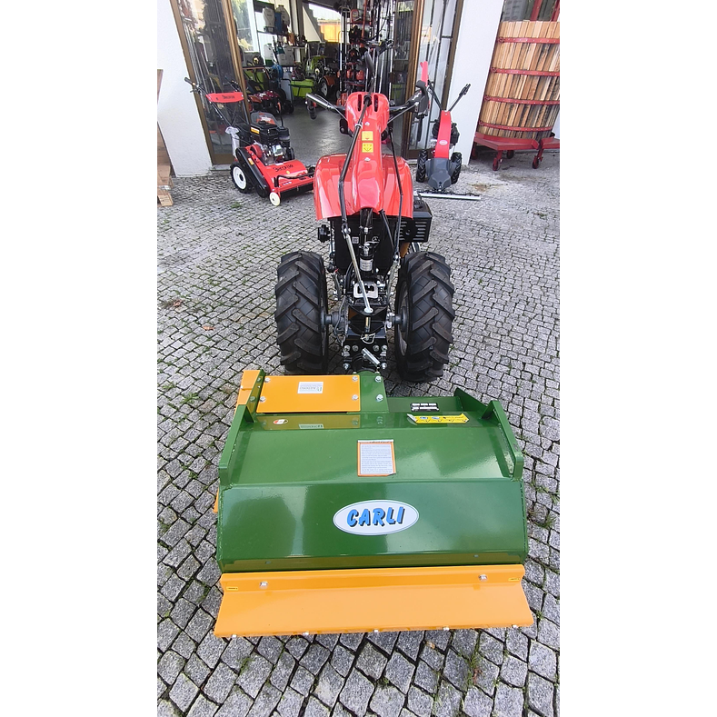 Motocultivador BLITZ M80 16CV A.E. com Triturador CARLI 2
