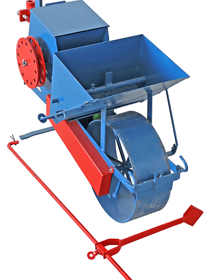 Semeador Milho Com Adubador