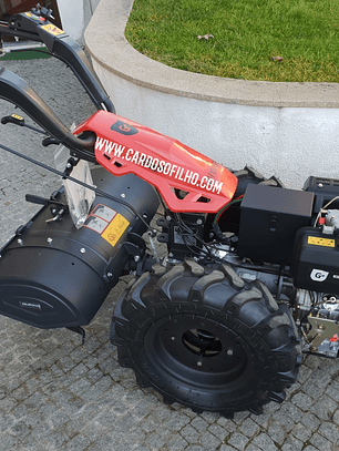 Motocultivador Gasóleo 10HP Frese 65cm Com Arranque Eléctrico