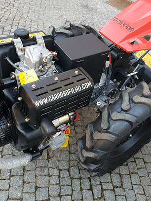 Motocultivador Gasóleo 10HP Frese 65cm Com Arranque Eléctrico