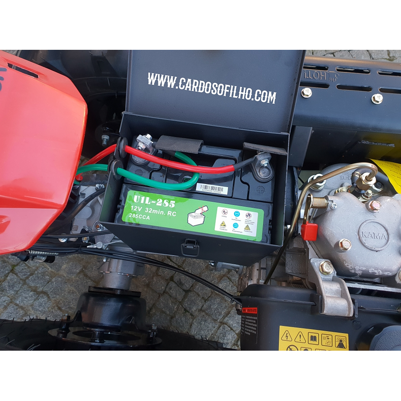 Motocultivador Gasóleo 10HP Frese 65cm Com Arranque Eléctrico 4