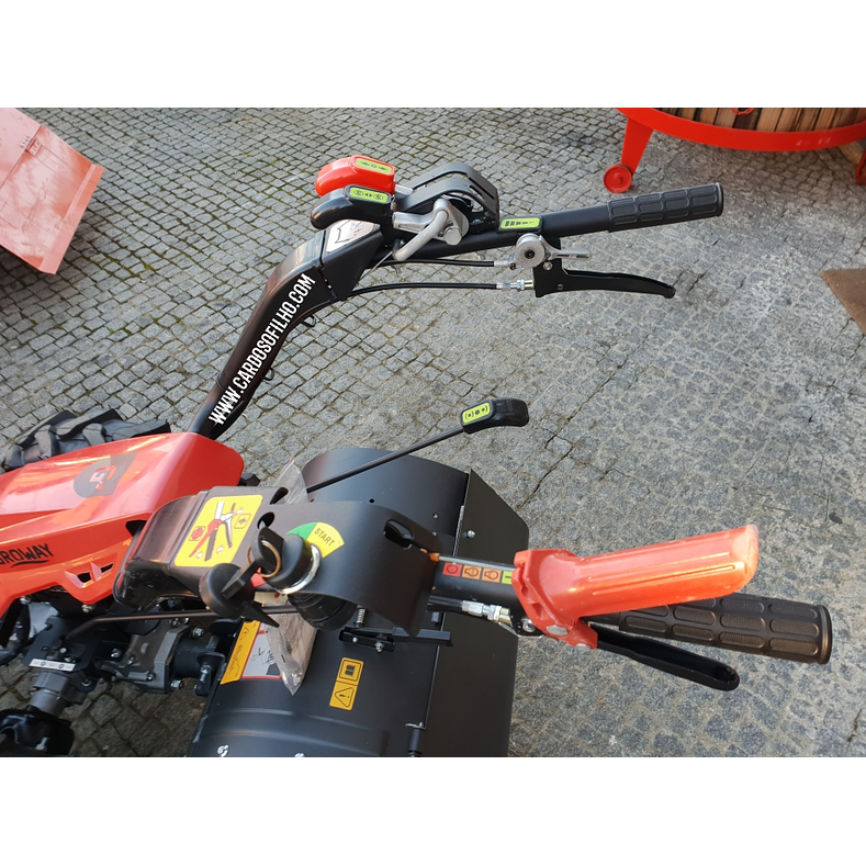 Motocultivador Gasóleo 10HP Frese 65cm Com Arranque Eléctrico 7