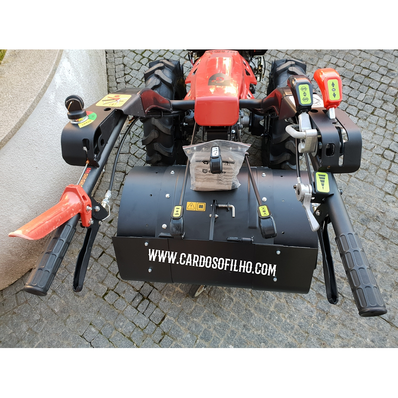Motocultivador Gasóleo 10HP Frese 65cm Com Arranque Eléctrico 11