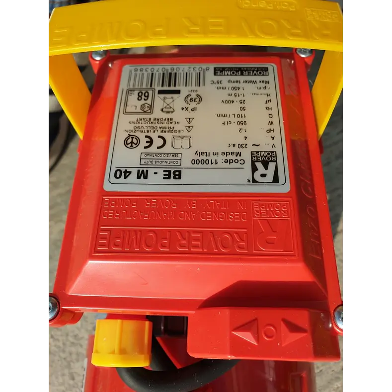 Bomba Trasfega Rover M40 2