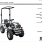 Mini trator diesel 18 HP 4x4WD - Thumbnail 7