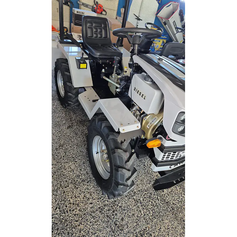 Mini trator diesel 18 HP 4x4WD 3