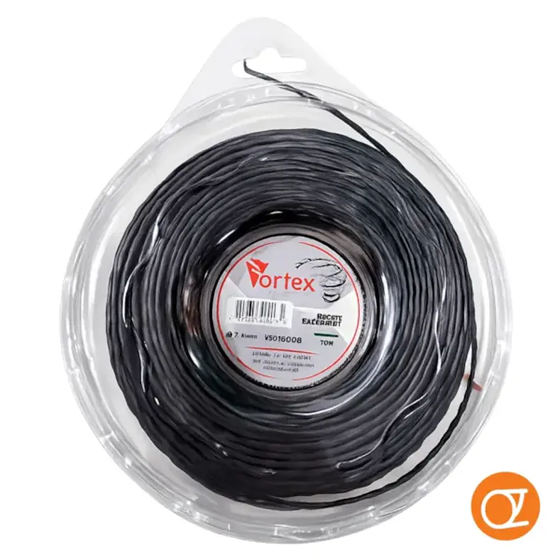 Fio Nylon Helicoidal Vortex p/ Roçadora 3.3mm  1