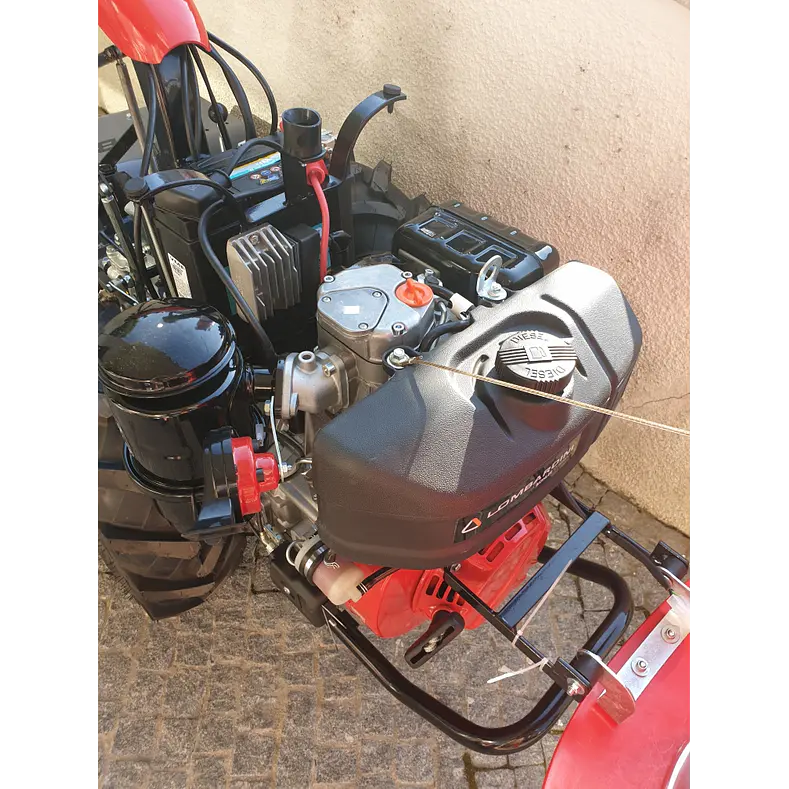 Motocultivador Valpadana M90 (Blitz 80) Lombardini 11Hp Arranque Electrico 4