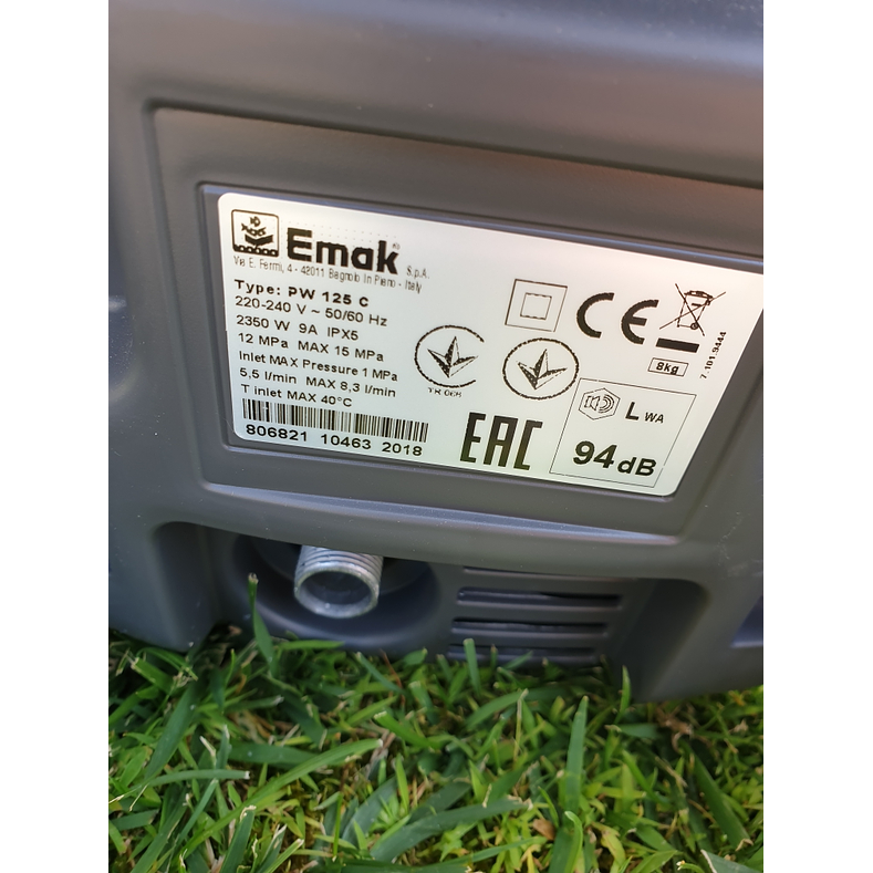 Lavadora Oleo-Mac PW125C 3