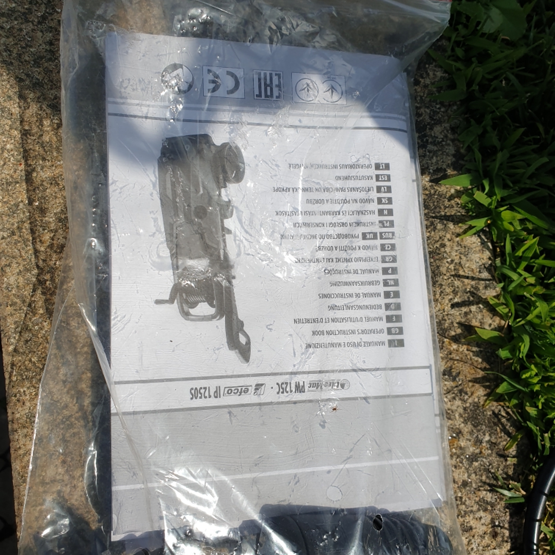 Lavadora Oleo-Mac PW125C 7