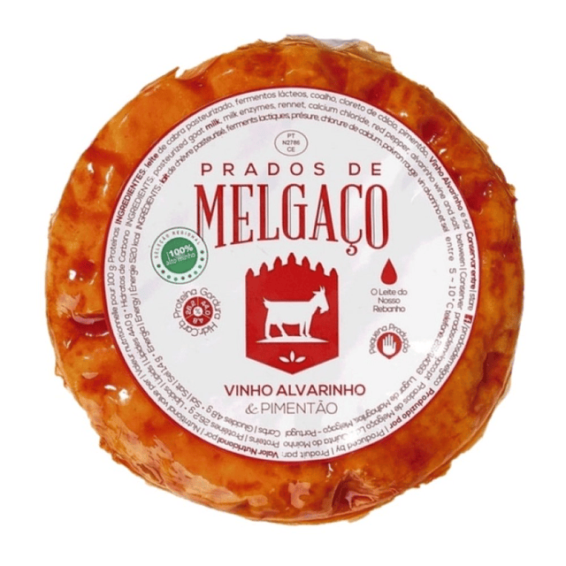 Prados de Melgaço Goat Cheese Long Cure Alvarinho Wine and Pepper 300g