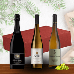 Set Navideño de 3 Vinos – ¡Elegancia y Exclusividad para Tu Navidad!