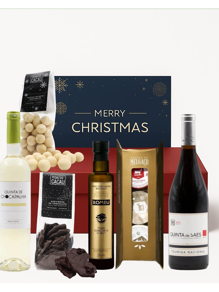 Cabaz de Natal Tinto Branco 1