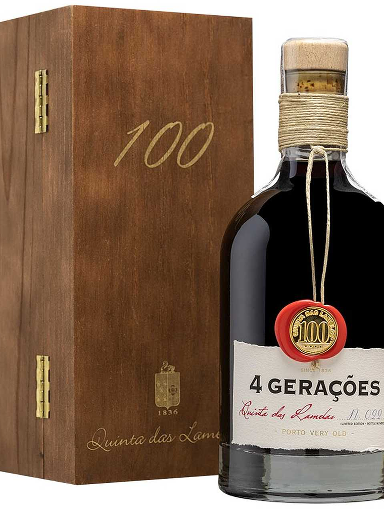 Quinta das Lamelas 4 Gerações Tawny Very Old 100 Anos 50cl 1