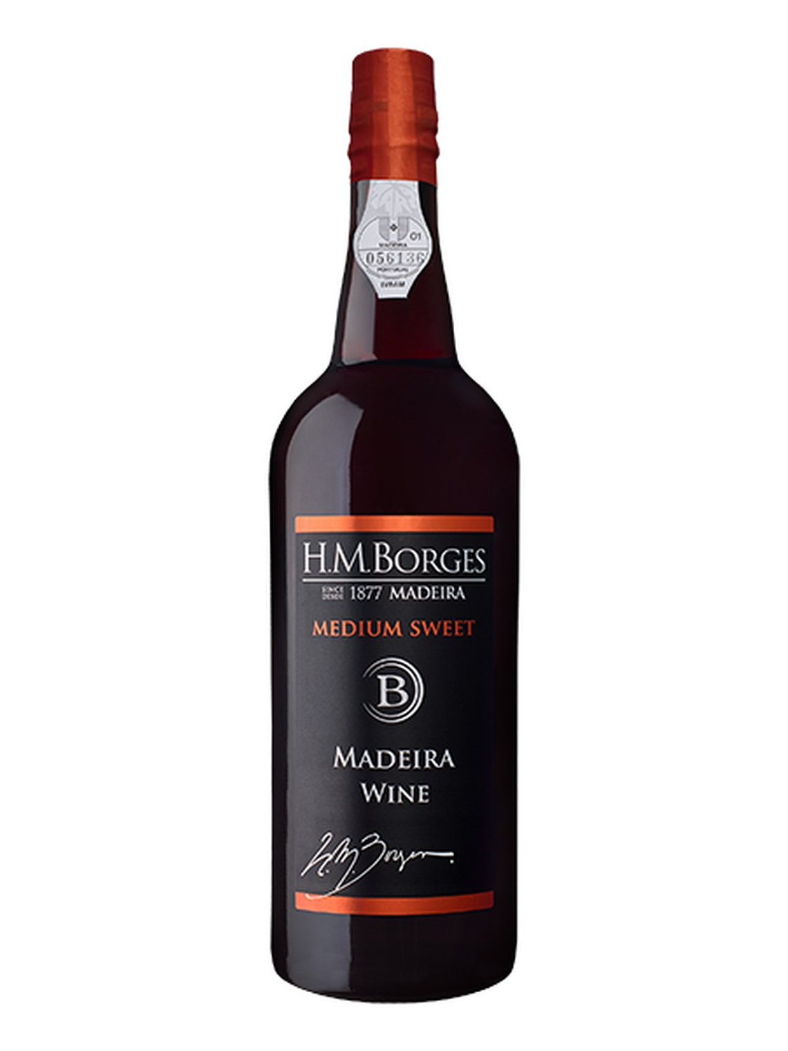 H.M. Borges 3 Anos Meio Doce Madeira 75cl 1