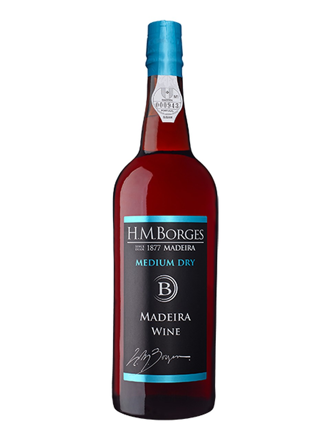 H.M. Borges 3 Anos Meio Seco Madeira 75cl 1